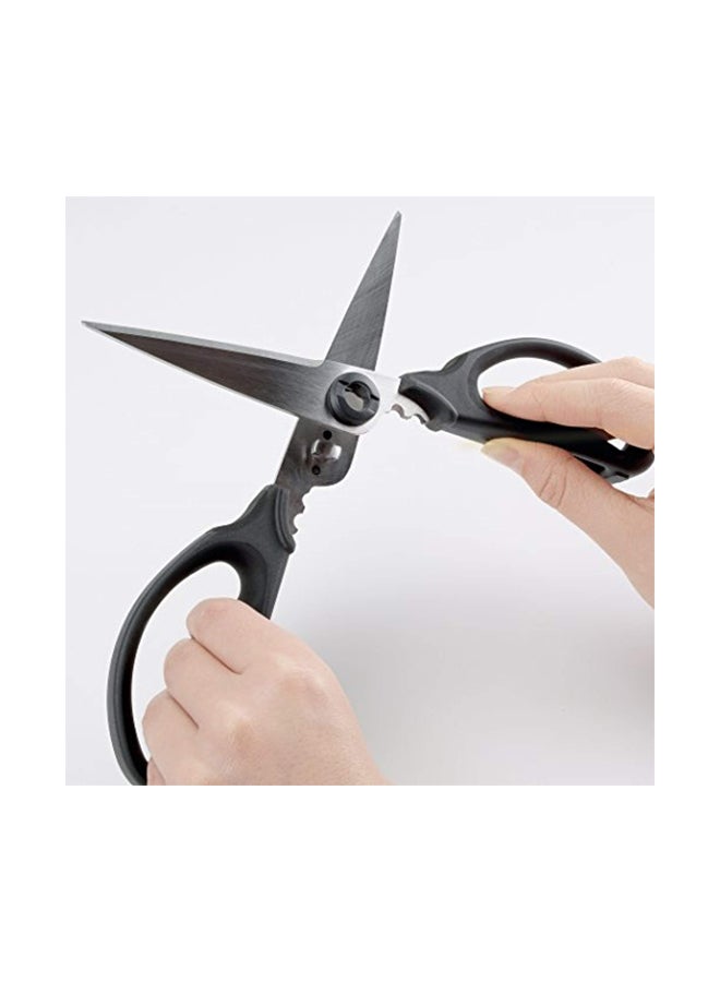 Kitchen And Herb Scissors Black/Silver 12.7x8.89x22.54centimeter