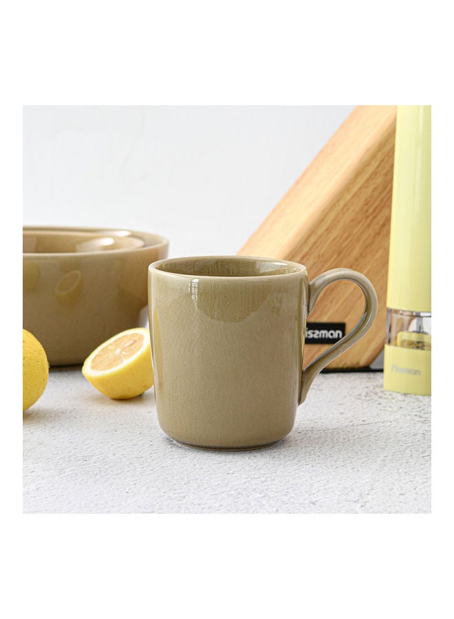 Ceramic Cup Brown 400ml