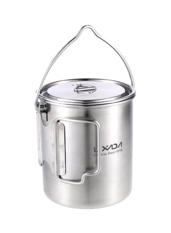 Outdoor Camping Water Mug With Lid And Handle