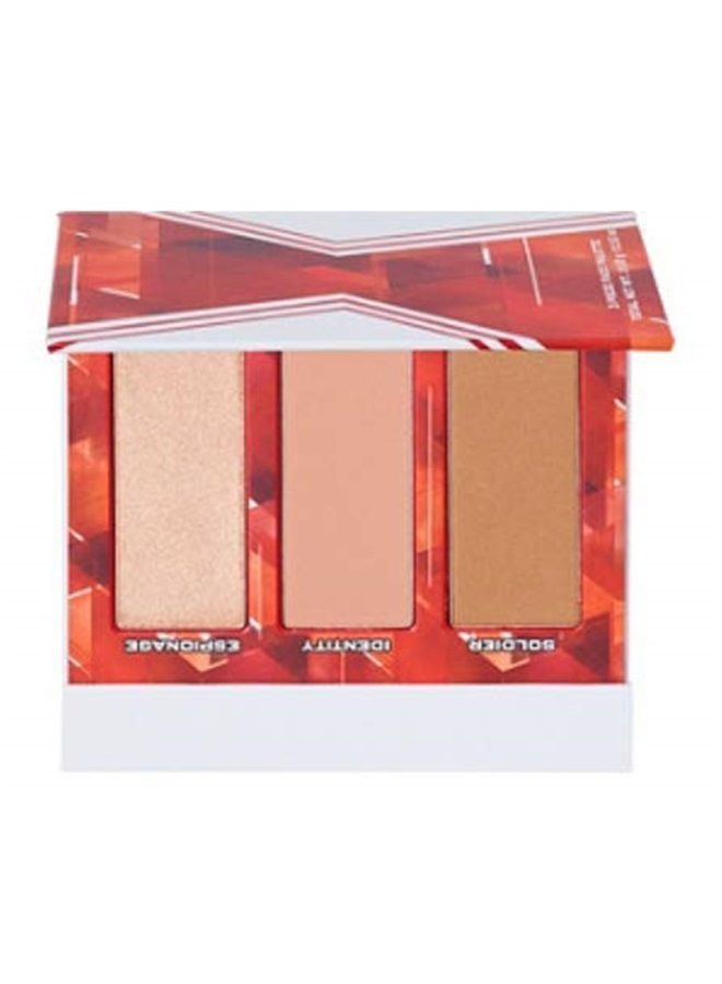 Marvel's Black Widow Face Trio Palette ~ Light