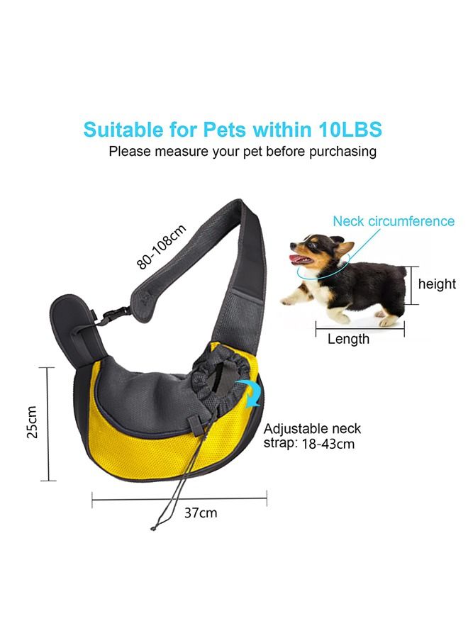 Breathable Mesh Dog Sling Carrier