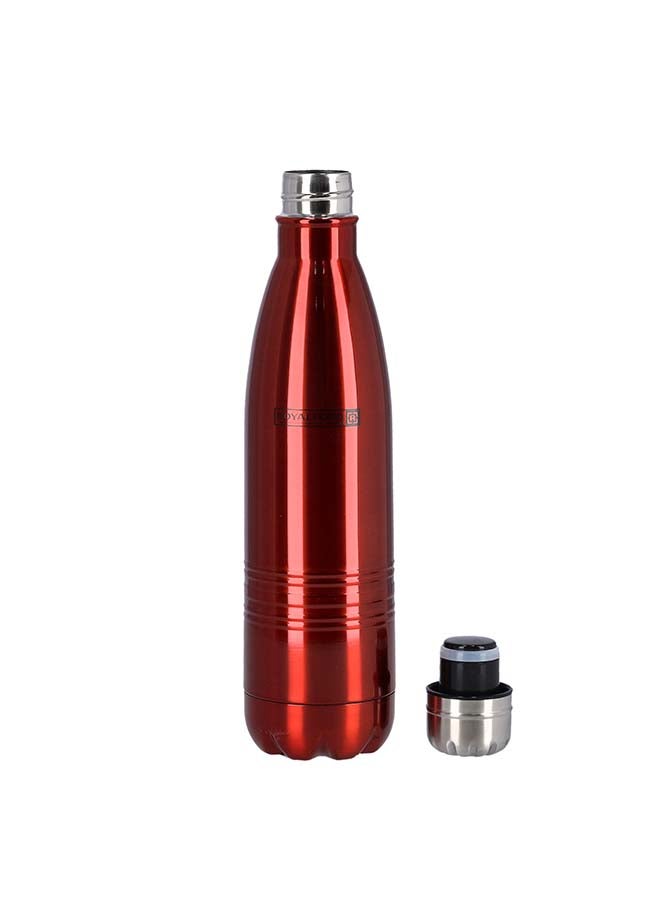 Stainless steel  Vaccum Bottle Red 750ml