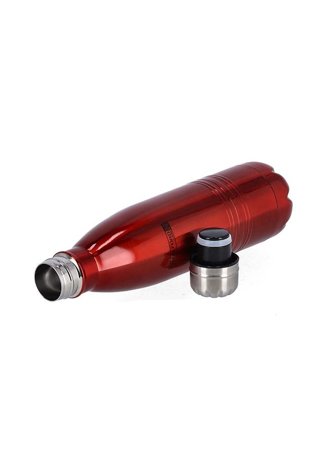 Stainless steel  Vaccum Bottle Red 750ml