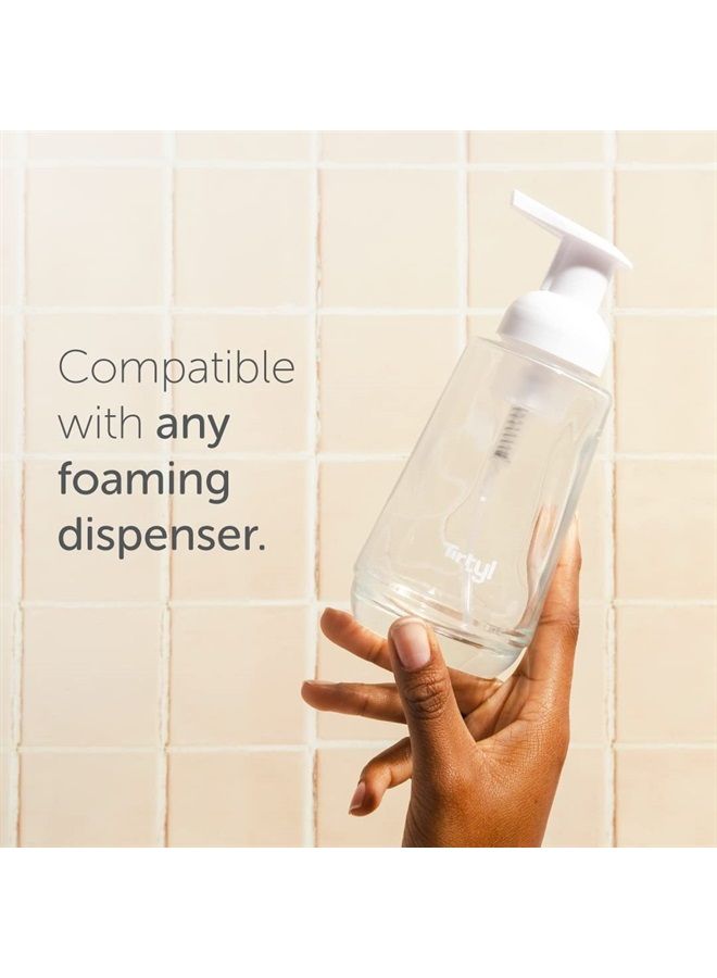 Foaming Hand Soap Tablet Refills - 12 Pack - 96 fl oz total (makes 12x 8 fl oz bottles of soap) - Cleansing & Moisturizing - Compostable Packaging - Unscented