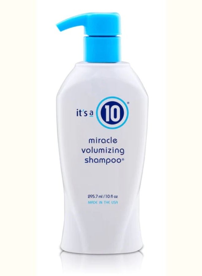 Miracle Volumizing Shampoo, Clarified Hair, Natural Beauty and Volume, Lightweight Formula, Delicate and Fine Hair 295.7 ml, 10 oz