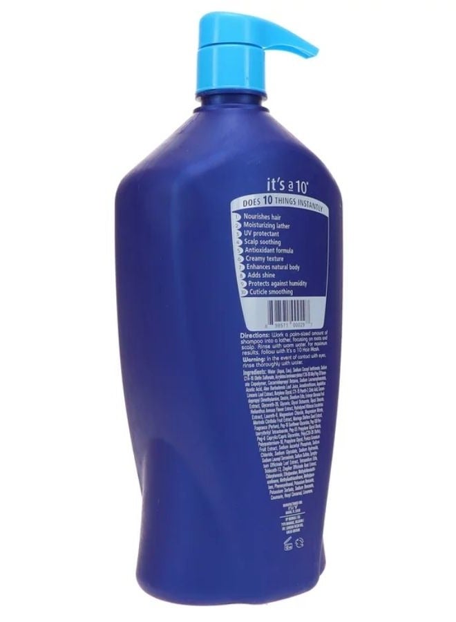 Miracle Moisture Shampoo, 33.8 fl. Oz, Hair care regime, Intensely Moisturizing, Healthy Shiny Hair, Bounce and Body