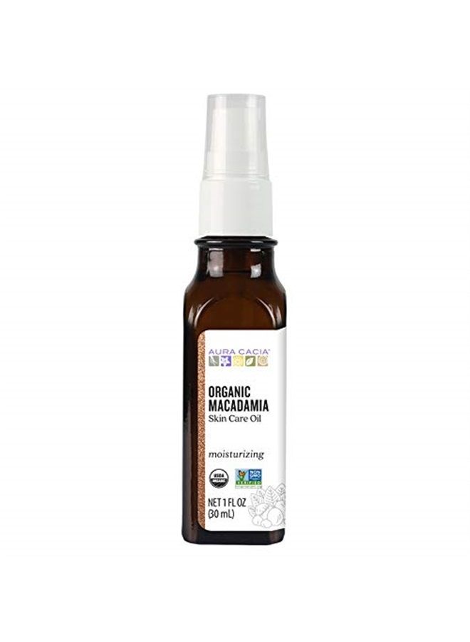 Organic Skin Care, Protecting Macadamia Oil, 1 Fluid Ounce