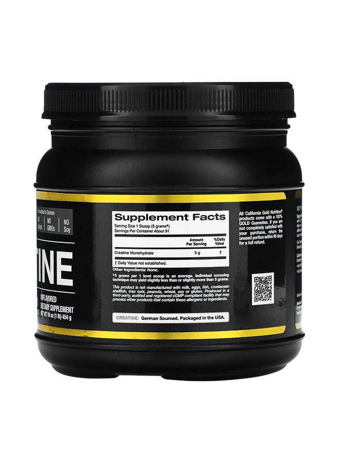 Creatine Monohydrate Dietary Supplement