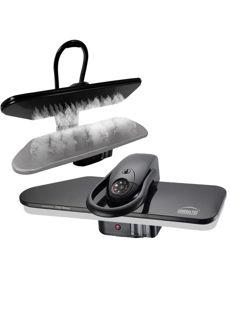 Generaltec 41 Inch Electronic Steam Press Iron with Digital Touch Screen, Non-Stick Ceramic Surface, Safety Lock and Warning Alarm, Ready Within Two Minutes - Model No. GSP46