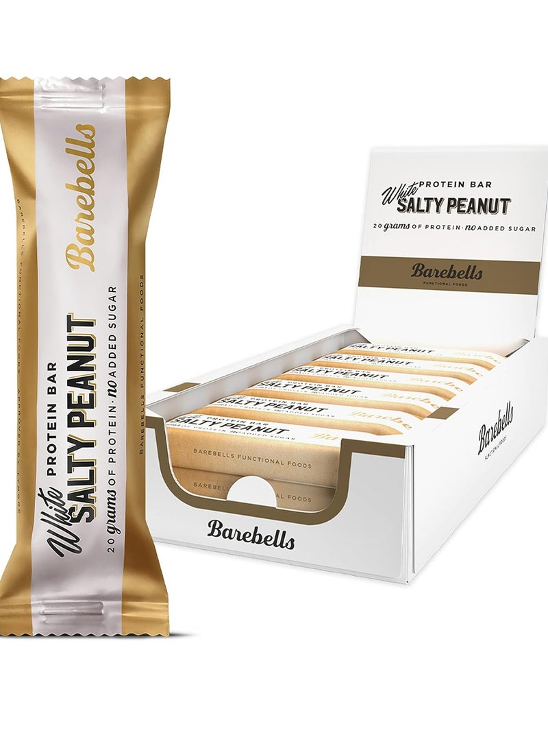 Barebells Protein Bar White Salty Peanut, Box of 12