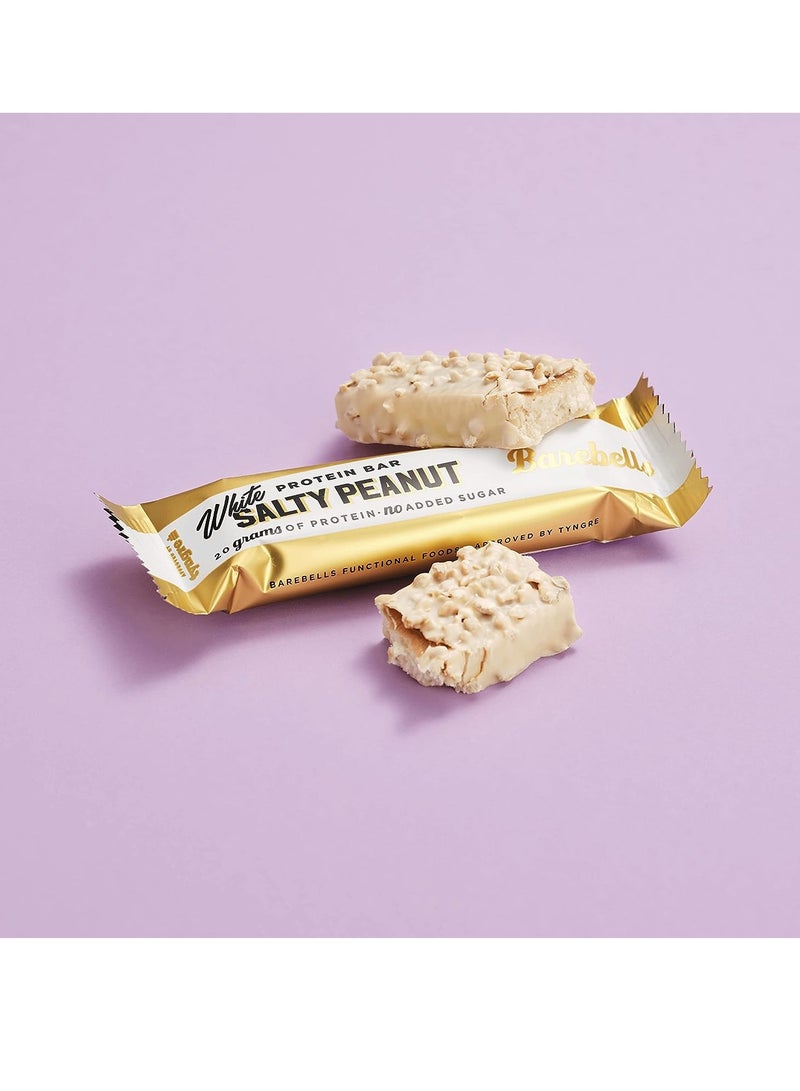 Barebells Protein Bar White Salty Peanut, Box of 12