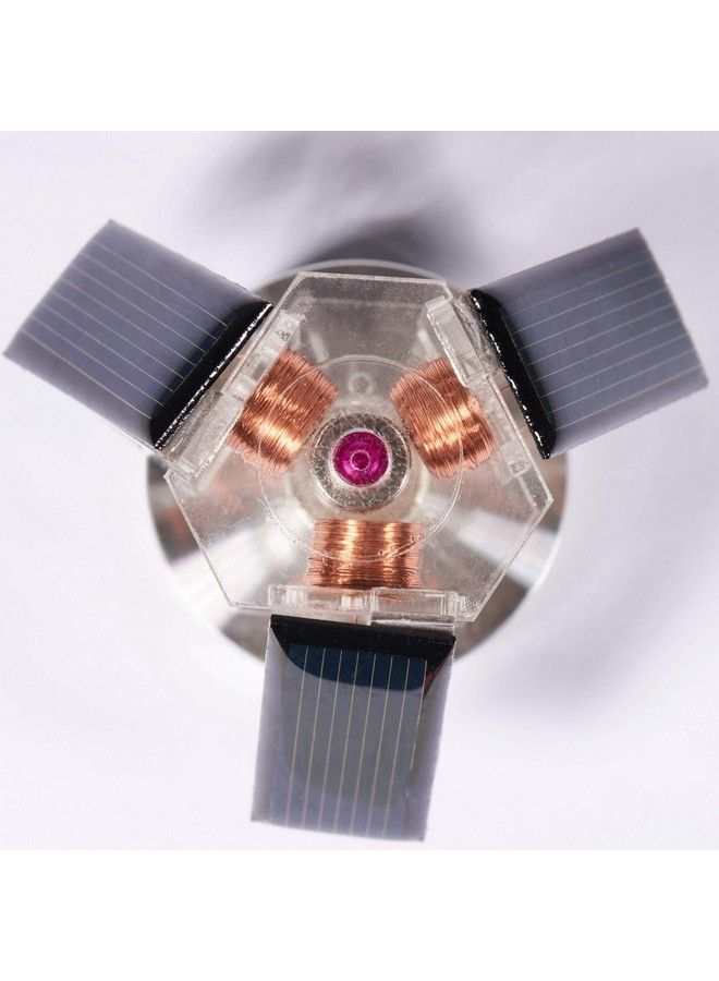Mini Solar Vertical Mendocino Motor Magnetic Levitating Educational Model Science Physics Toy Qz08A