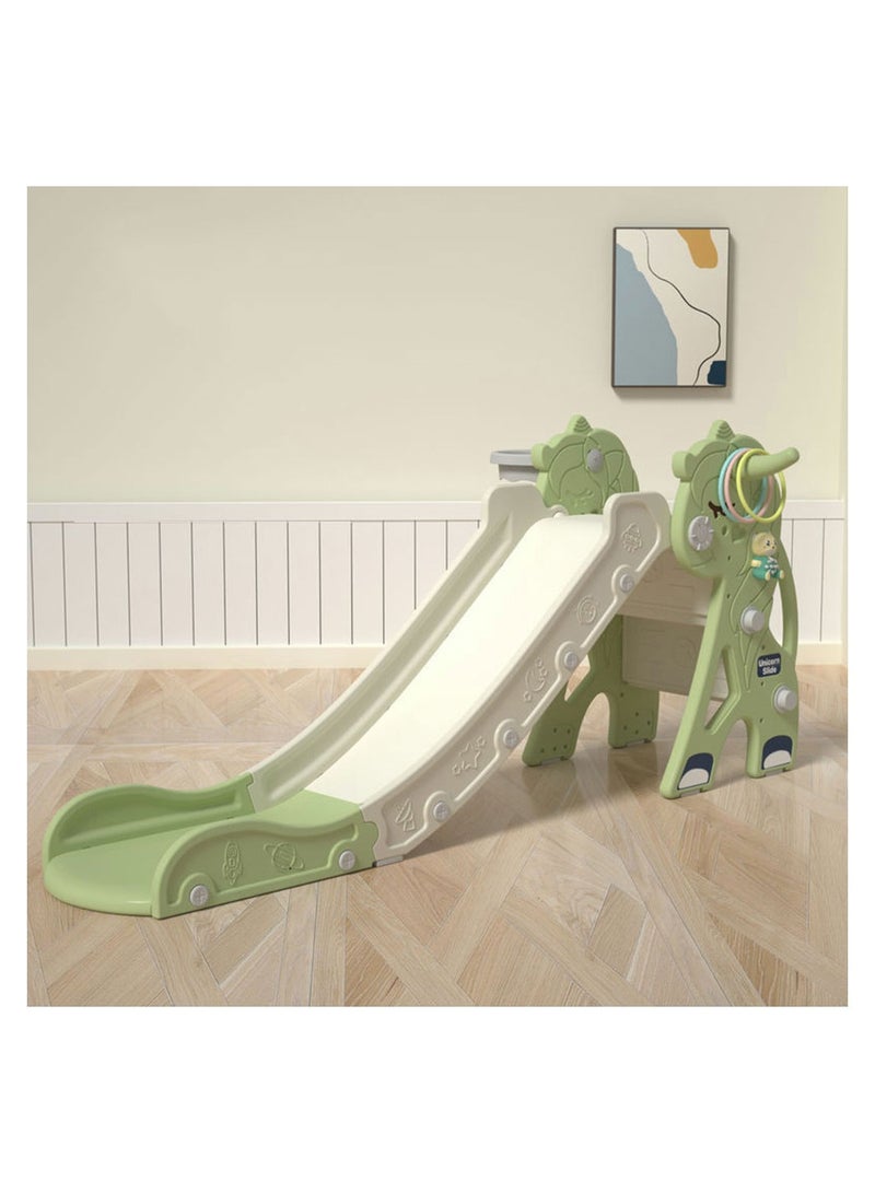 Kid Slide for Toddler Age 1-3 Playground Climber Slide Playset Multifunction Indoor Outdoor Plastic Slide