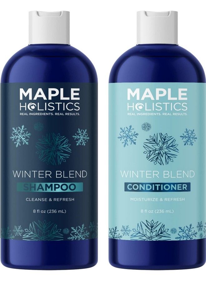Sulfate Free Hard Water Shampoo And Conditioner Hard Water Hair Treatments Of Product And Minerals With Five Mint Essential Oils For Replenishing Hydration And Hair Shine Paraben & Cruelty Free