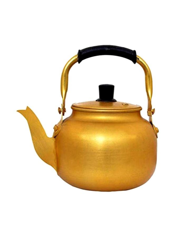 Aluminum Stove Top Kettle Yellow 3Liters