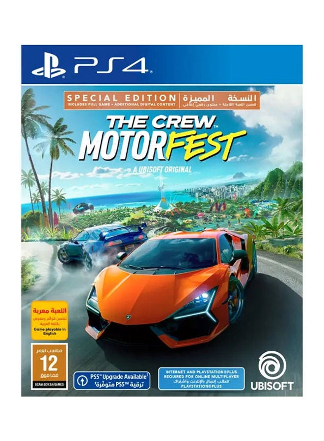 PS4 THE CREW MOTORFEST SPECIAL EDITION - PlayStation 4 (PS4)