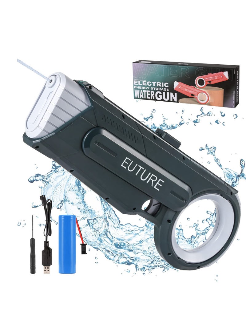 Electric Water Gun, Automatic TikTok Toys, Water Blaster Shooting Outdoor Beach Pool Toys, Water Soaker Gun with Waterproof Gun Toys for Summer Pool Swimming Party for Kids Adults