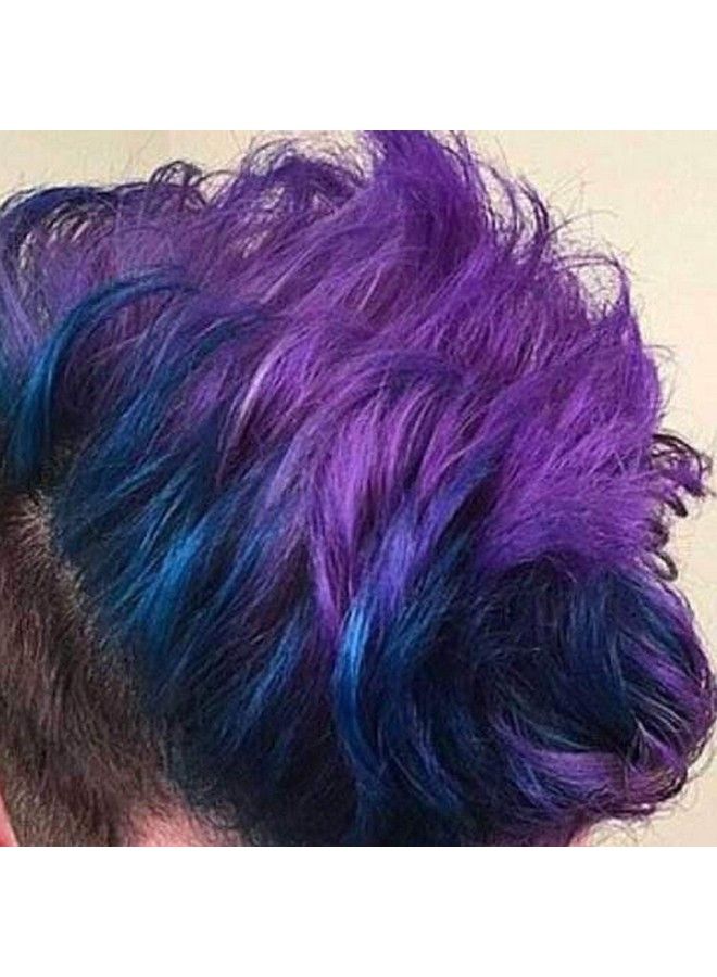 Unisex Disposable Temporary Hair Coloring Styling Hair Mud Disposable Hair Coloring Hair Wax Disposable Hair Cream Halloween Dress Up (Purple)