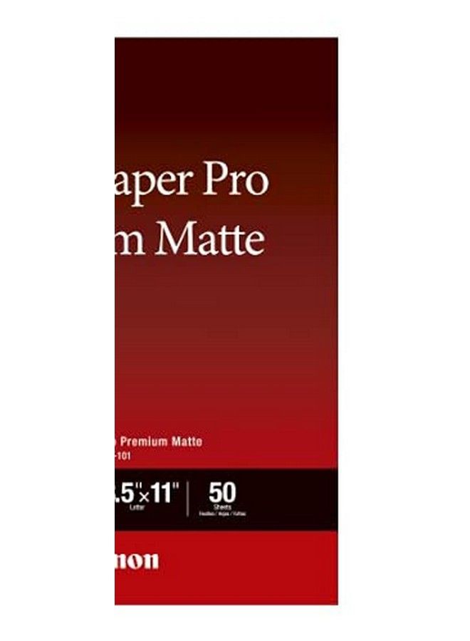 Pm101 Photo Paper Pro Premium Matte (8.5 X 11