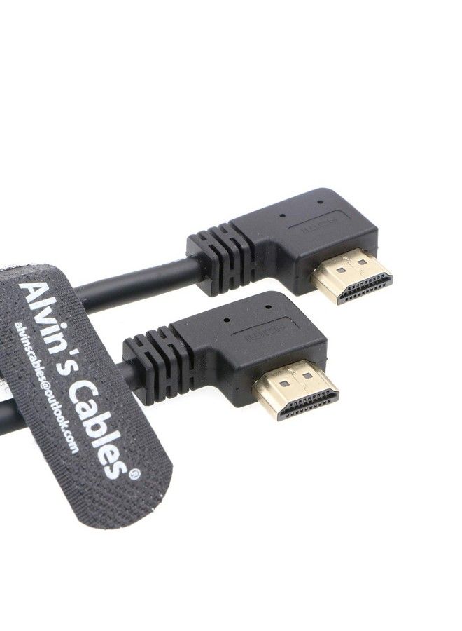 Z Cam E2 L Shape 4K 60P Hdmi Cable Right Angle To Right Angle High Speed Hdmi Cord For Atomos Shinobi Ninja V Monitor And Portkeys Bm5 19.7In 50Cm