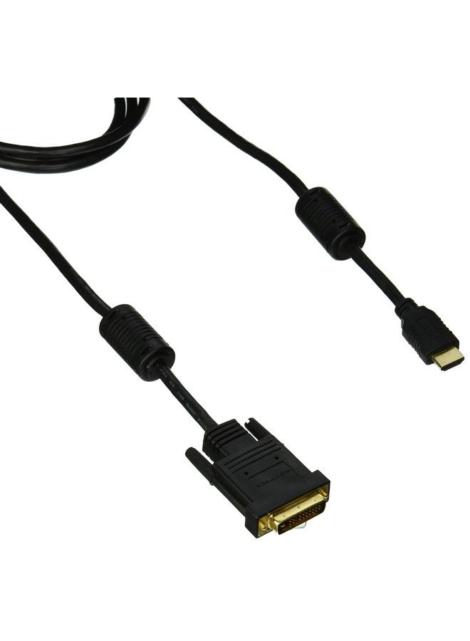 Video Cable 6 Feet Black ; 28Awg Hdmi To Dvid Dual Link M1D (P&D) Ferrite Cores