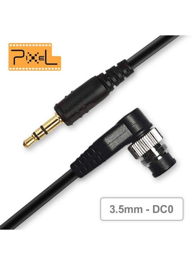 Off Camera Shutter Connecting Cable 3.5Mmdc0 Camera Connecting Plug 3.5Mm Cord Compatible For Nikon Cameras (Fit For Pixel Shutter Remote Control Tw283 Series)