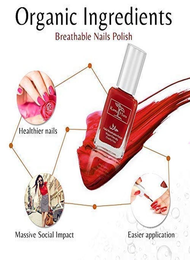 Beautiful Halal Nail Polish Set- Non-Toxic Nail Art, Vegan And Cruelty-Free Nail Paint