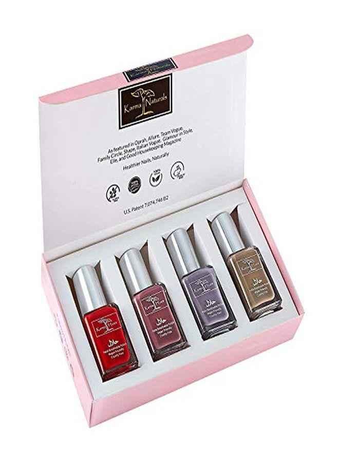 Beautiful Halal Nail Polish Set- Non-Toxic Nail Art, Vegan And Cruelty-Free Nail Paint