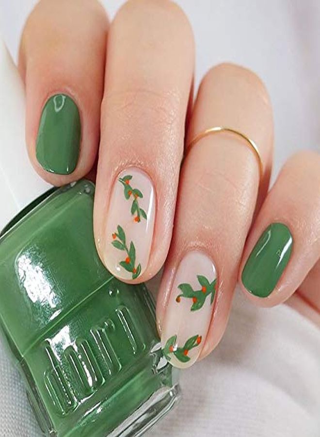 Nail Polish, 779 Monkeying Around, Woodland Green, Opaque, Glossy, 0.5 Fl Oz