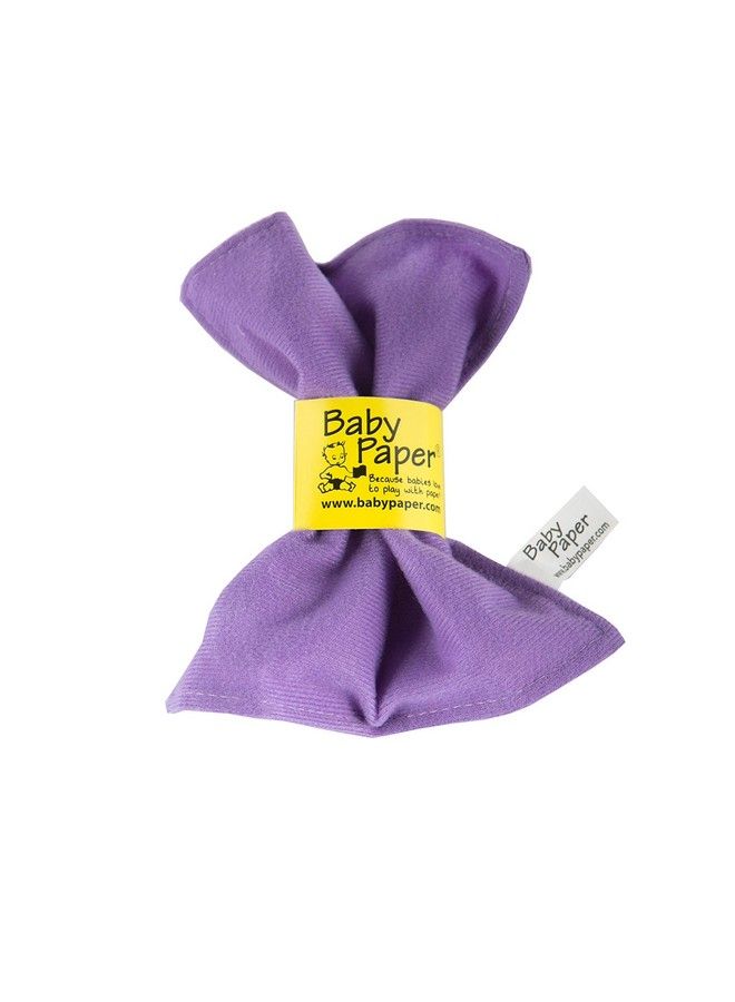 Aby Paper Crinkle Paper And Sensory Toy For Babies And Infants ; Lilac ; Nontoxic Washable ; For Baby Showers