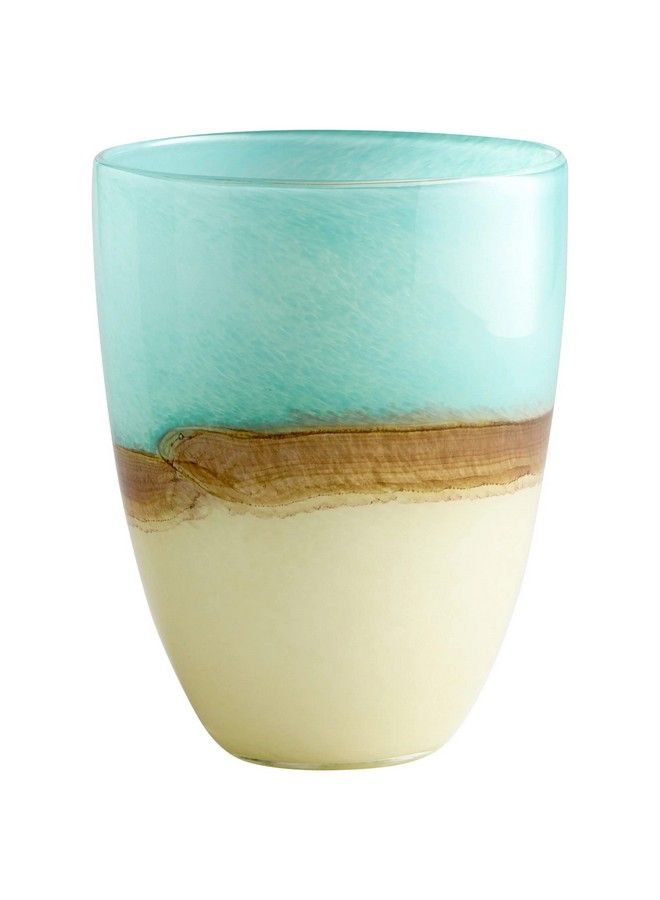 05873 Turquoise Earth Vase Medium