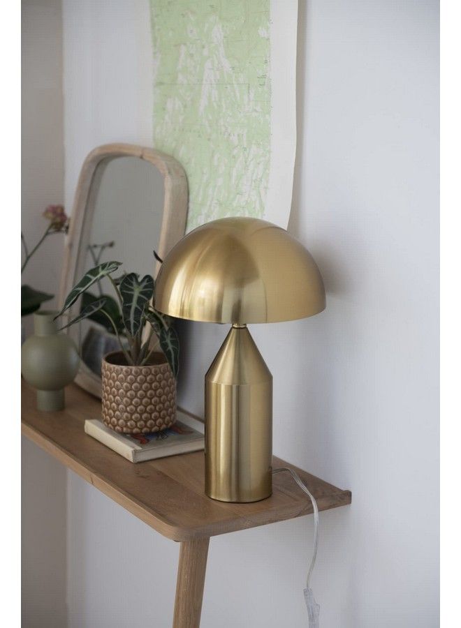 Textured Metal Vase With Handle Celadon