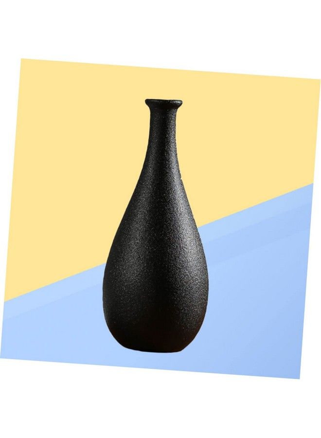 2 Pcs White Ceramic Vase Black Ceramic Vase Ceramic Vases For Flowers Black Vase Tall Flower Vases Flower Modern Vase Simulation Flowers Container Simplicity Vase Artificial Flower