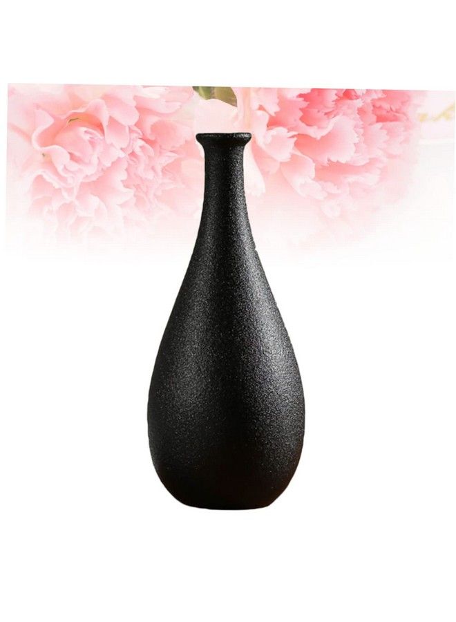 2 Pcs White Ceramic Vase Black Ceramic Vase Ceramic Vases For Flowers Black Vase Tall Flower Vases Flower Modern Vase Simulation Flowers Container Simplicity Vase Artificial Flower