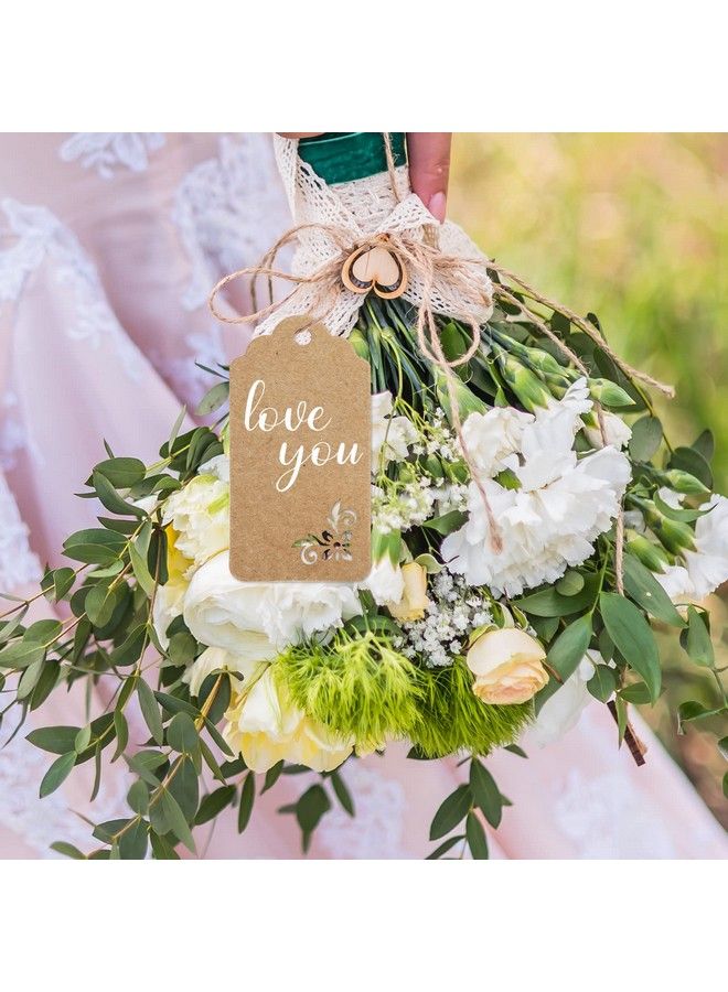 100Pcs Kraft Paper Tagstags With Stringparty Favor Gift Tags For Weddingbaby Showerbridal Shower