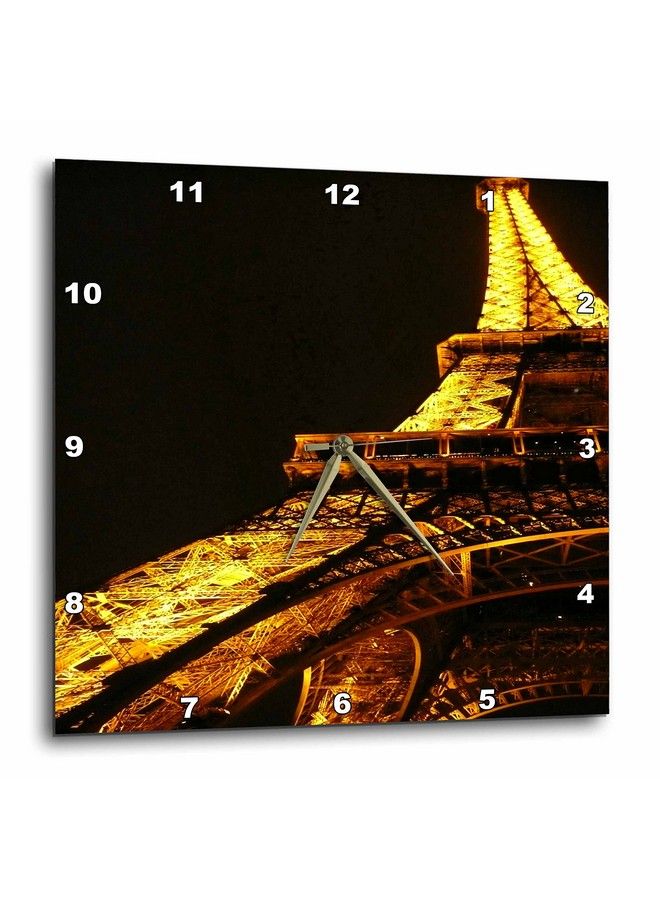 Dpp_3161_3 Eiffel Towerwall Clock 15 By 15Inch