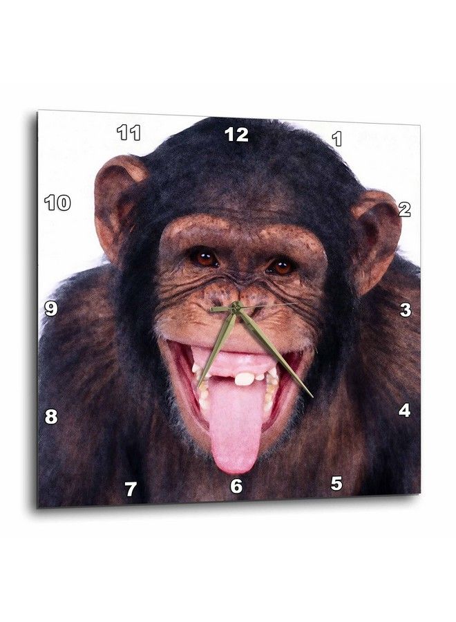 Dpp_23449_1 Laughing Monkey Wall Clock 10 By 10Inch
