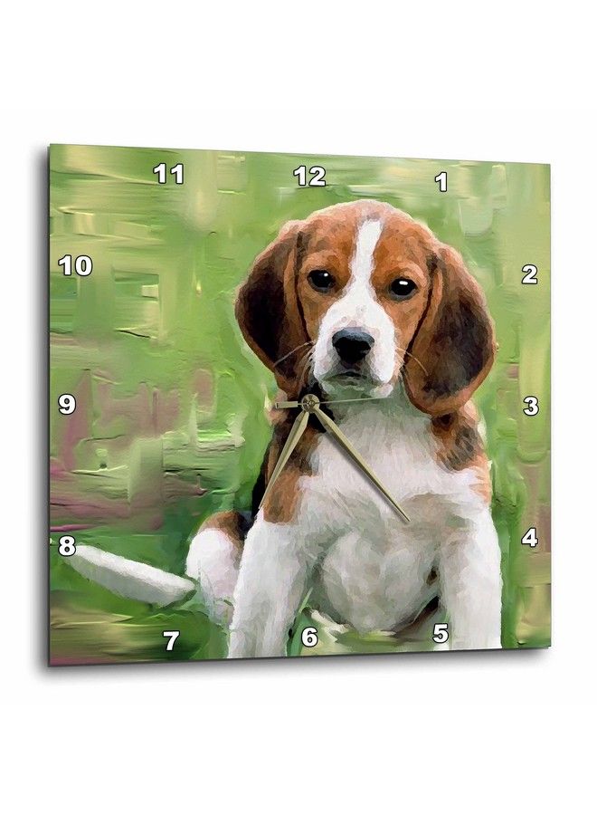 Llc Beagle Puppy Wall Clock 10 By 10Inch