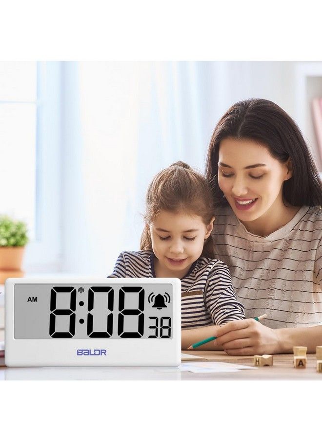 Internet Time Synchronized Precision Clock Smart Digital Alarm Clock Wifi Controlled Via Weather Station Hub (Sold Separately)