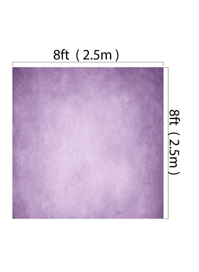 8×8Ft Gradient Purple Ivory Photography Backdrop Violet Portrait Backdrop Plum Photo Studios Props Abstract Orchid Background For Photographer Headshots