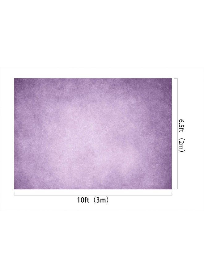 10×6.5Ft Gradient Purple Ivory Photography Backdrop Violet Portrait Backdrop Plum Photo Studios Props Abstract Orchid Background For Photographer Headshots