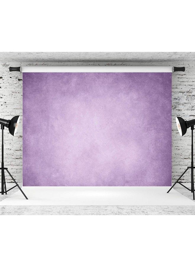 10×6.5Ft Gradient Purple Ivory Photography Backdrop Violet Portrait Backdrop Plum Photo Studios Props Abstract Orchid Background For Photographer Headshots