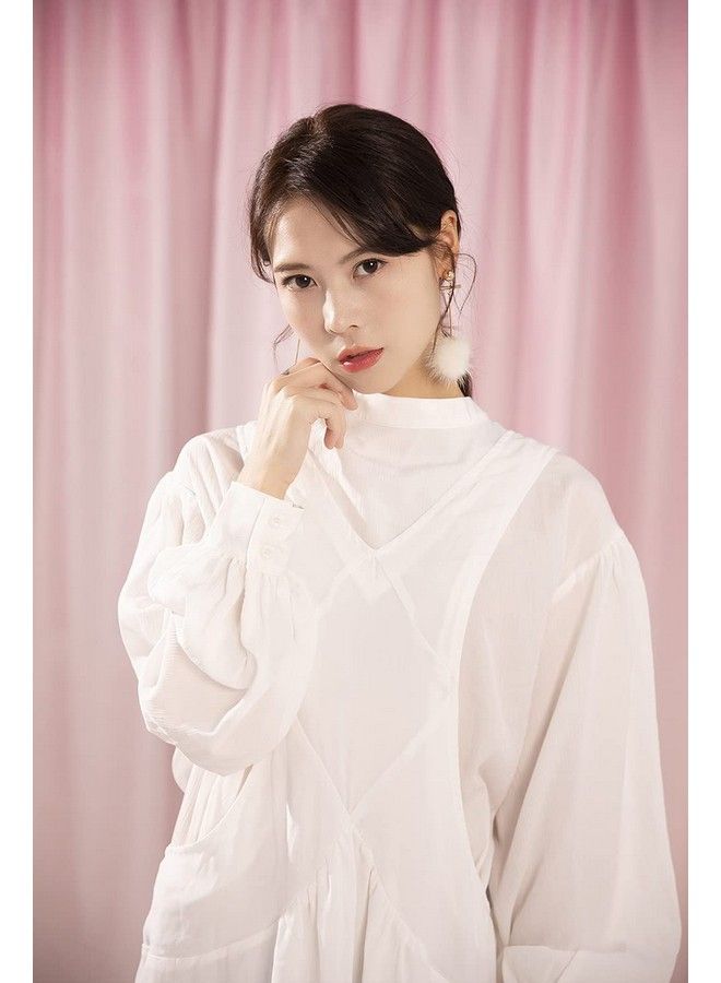 Soft Pink Backdrops Light Pink Backdrop For Photography Portrait Photo Background Fabric Photo Studio Props 7X5Ft