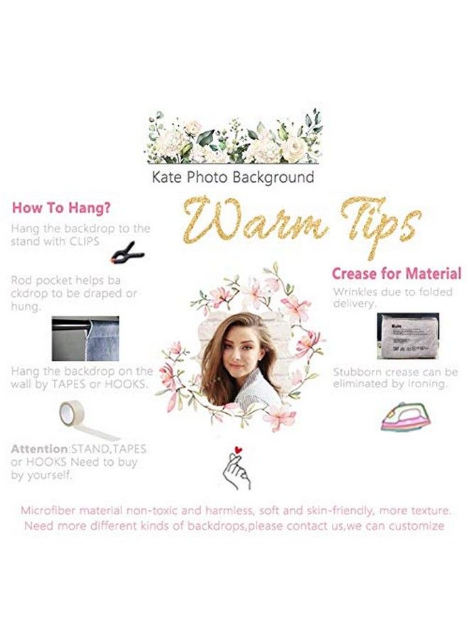 5X7Ft(1.5Mx2.2M) Vintage Rusty Backdrops Microfiber Green Paint Abstract Photo Backdrop Retro Portrait Background