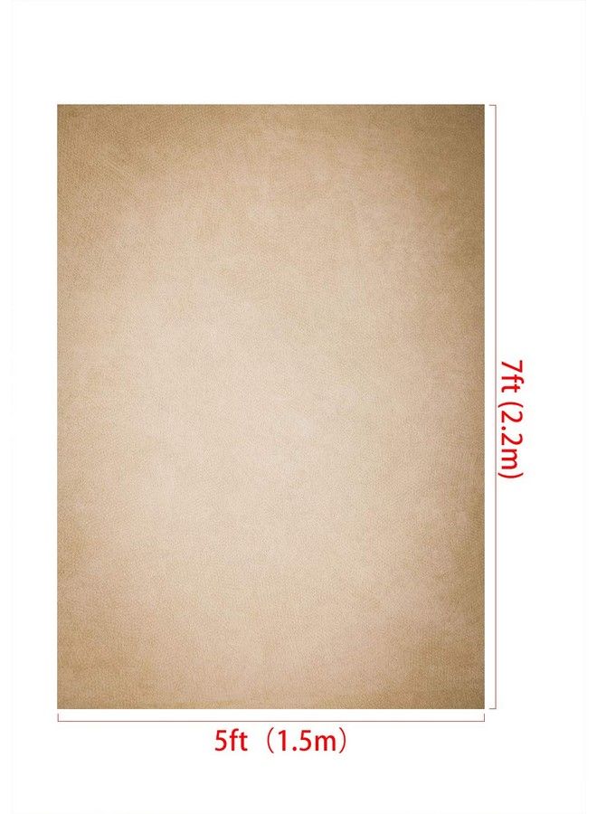 Beige Backdrops For Photography Tan Portrait Photo Backdrop Abstract Cream Backdrop Photo Booth Prop 5X7Ft (Beige Peach)