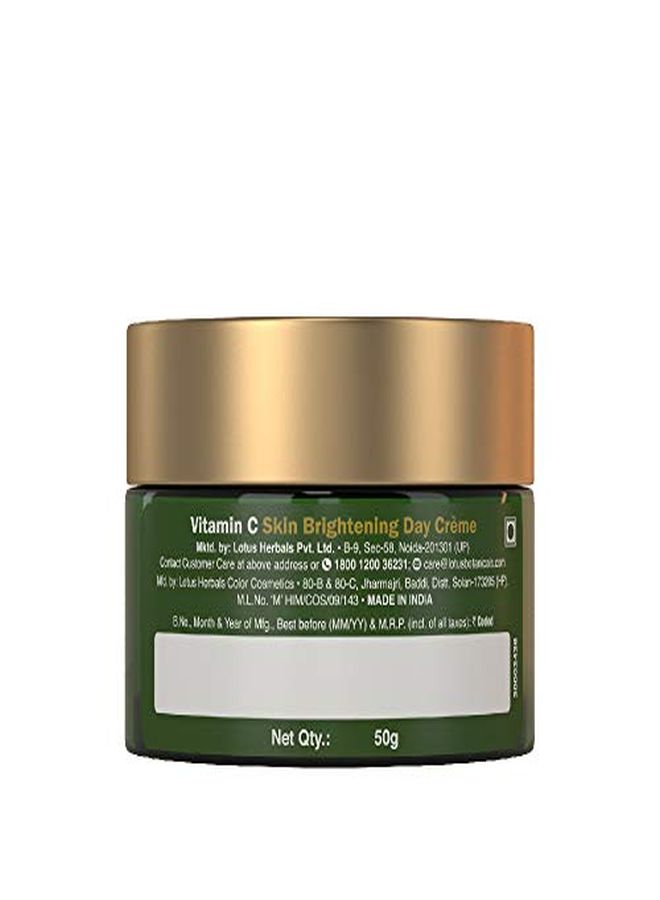 Skin Brightening Day Cream | Vitamin C | Spf 25 | Pa+++ | Lightweight | Silicon & Chemical Free | All Skin Types | 50G