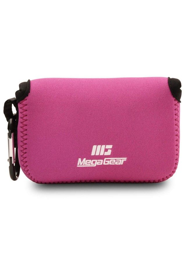 Mg807 Fujifilm Finepix Xp130 Xp120 Xp90 Ultra Light Neoprene Camera Case Hot Pink