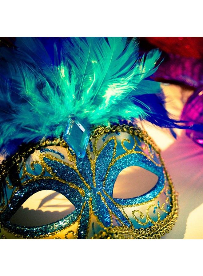 Premium Ultra Sparkle Glitter Multi Purpose Metallic Flake For Arts Crafts Nails Cosmetics Resin Festival Face Hair Sapphire Blue Holographic Fine (1 64