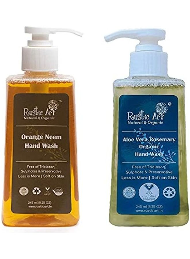 Organic Hand Wash Orange 1.99999999796X5.99999999388X2.99999999694inch