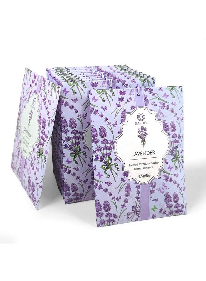 Lavender & Wood Scented Sachets 12 Pack Longlasting Home Fragrance Sachet Bags Large Freshscented Packets Scented Sachets For Drawer And Closet